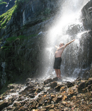 Natural shower